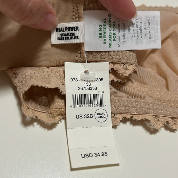 Aerie Strapless Bra 32B - Picture 4 of 5